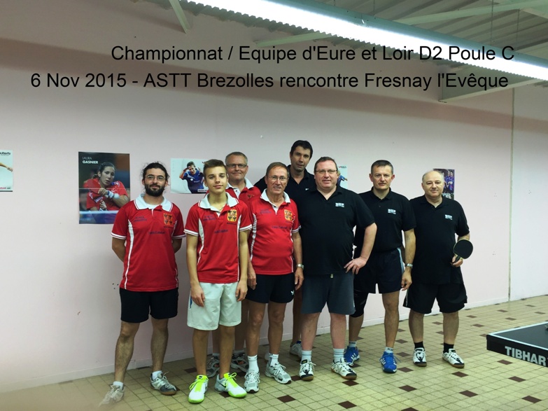 06 11 2015 - D2 phase 1 - ASTTB   contre Fresnay l'Evêque