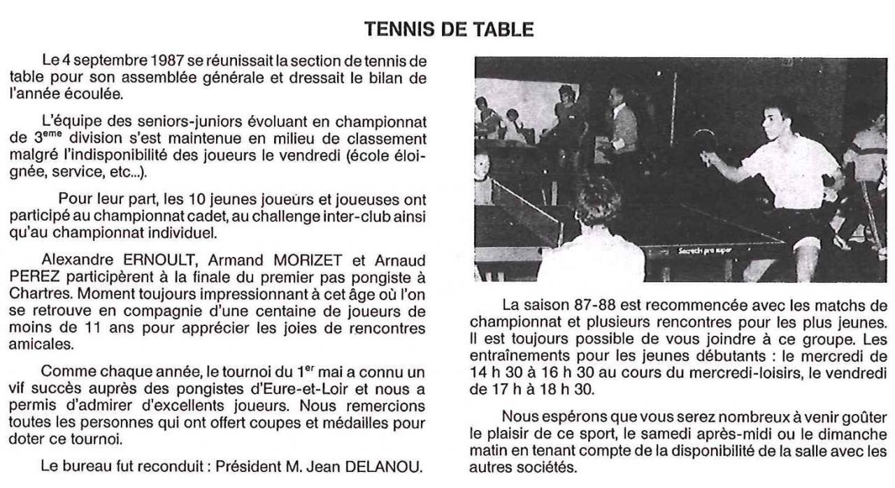 Bulletin municipal 1987