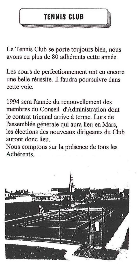 Bulletin municipal 1993