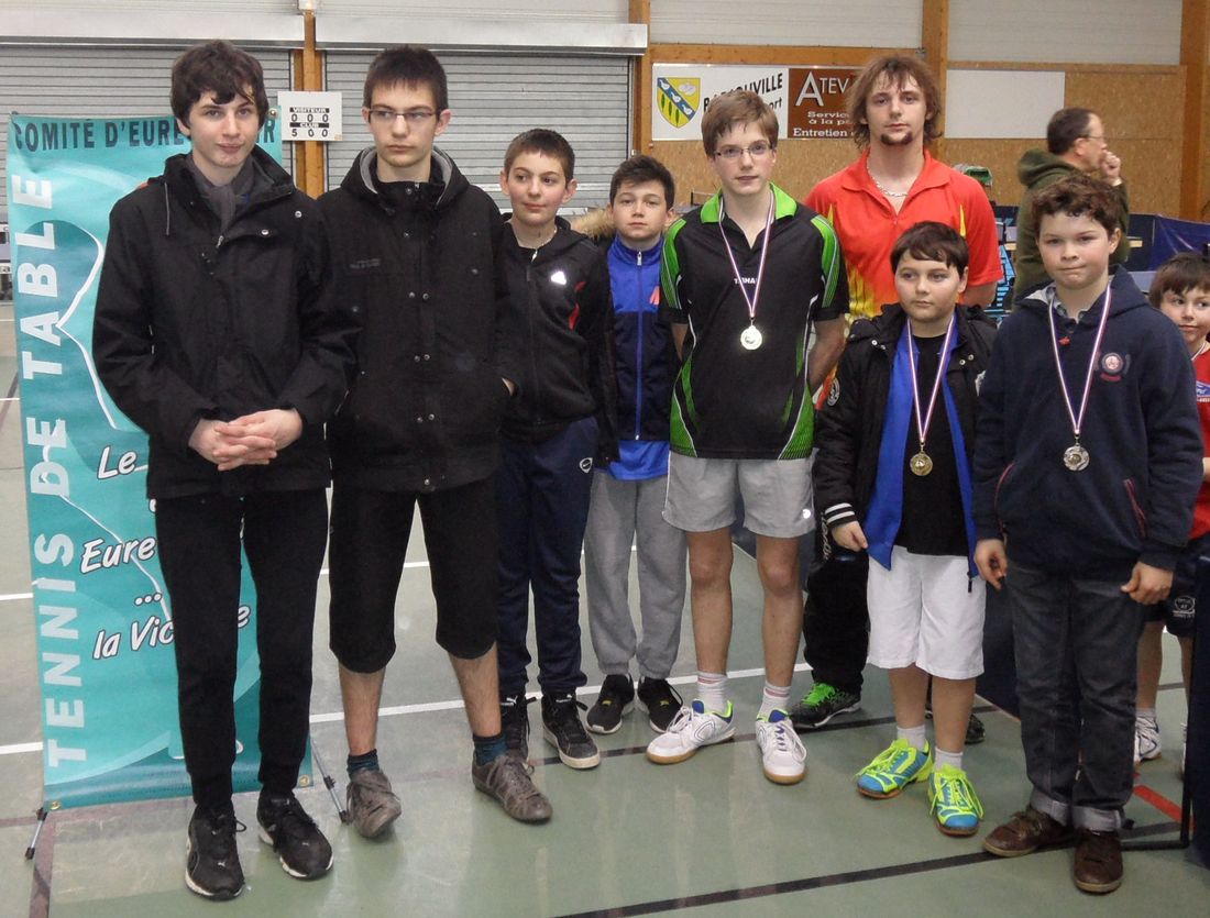Podium cadets-juniors