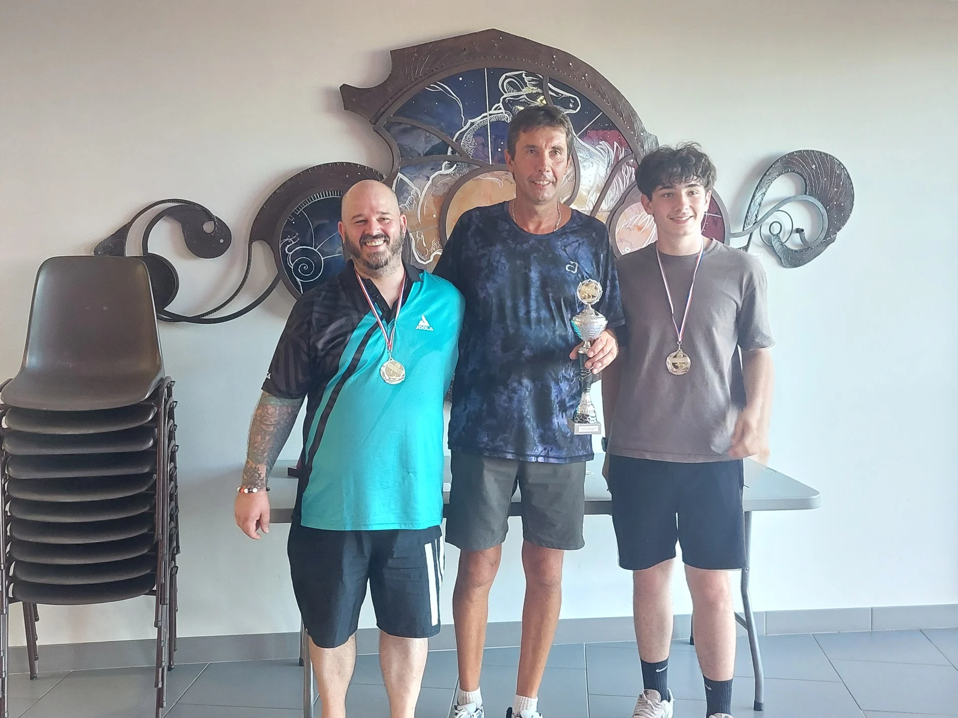 Podium du tabelau loisir