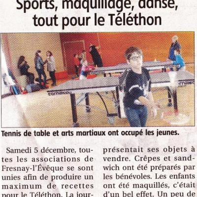 Téléthon 08 12 2015